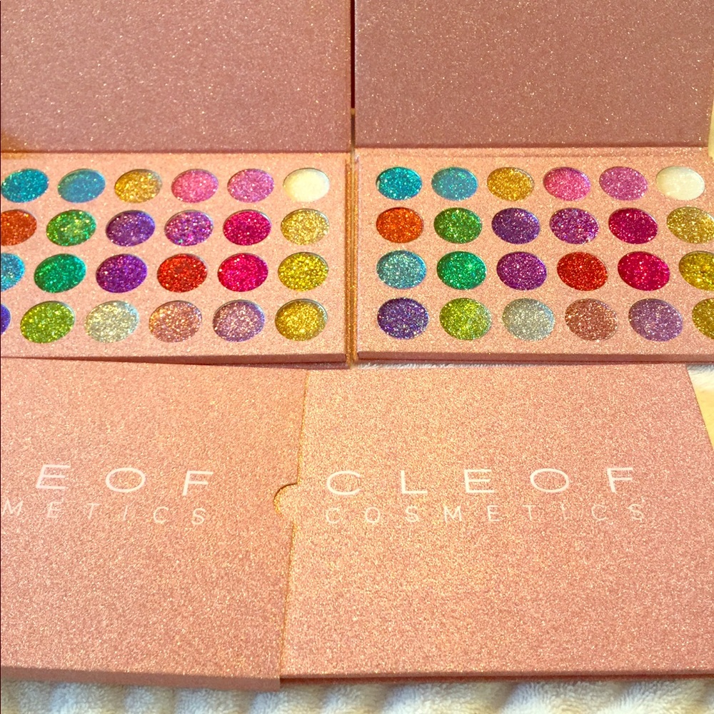 Cleof glitter palette